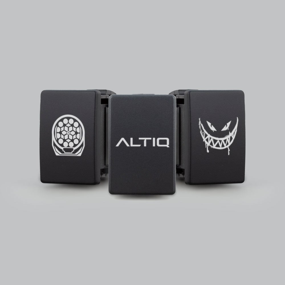 ALTIQ Single Switch For isuzu 34X22MM constant blue