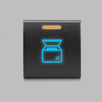 ALTIQ Square Push Switch - Suit ALTIQ Fascia Panel