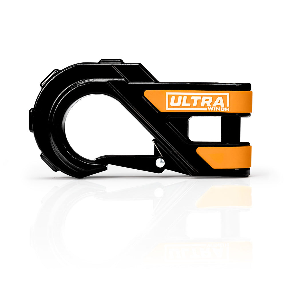 Ultra Winch Pro Hook in Black and Orange