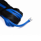Blue 25 Metre Winch Rope Replacement - Solid Eyelet
