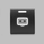ALTIQ Square Push Switch - Suit ALTIQ Fascia Panel