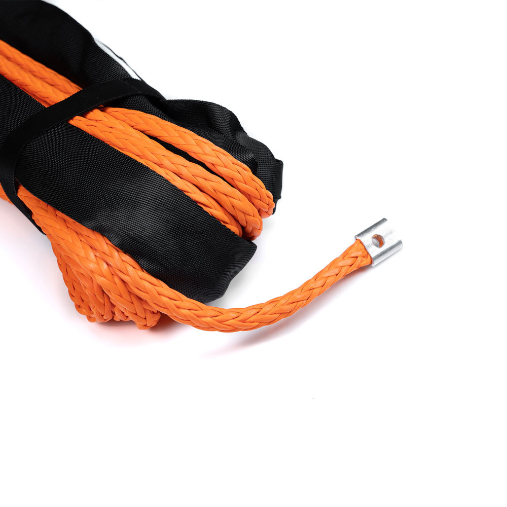 25 Metre Winch Rope Replacement - Solid Eyelet