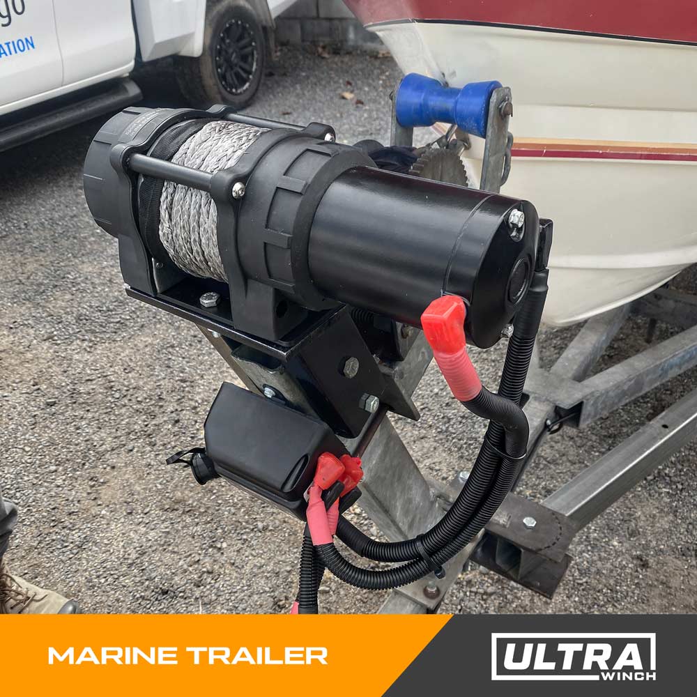 ATR-5000 Premium Electric ATV/UTV/Trailer Winch - 5000lbs